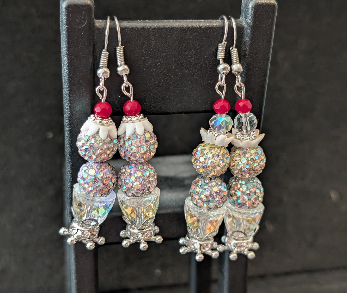 Sparkle Ice Cream Sundaes Earrings