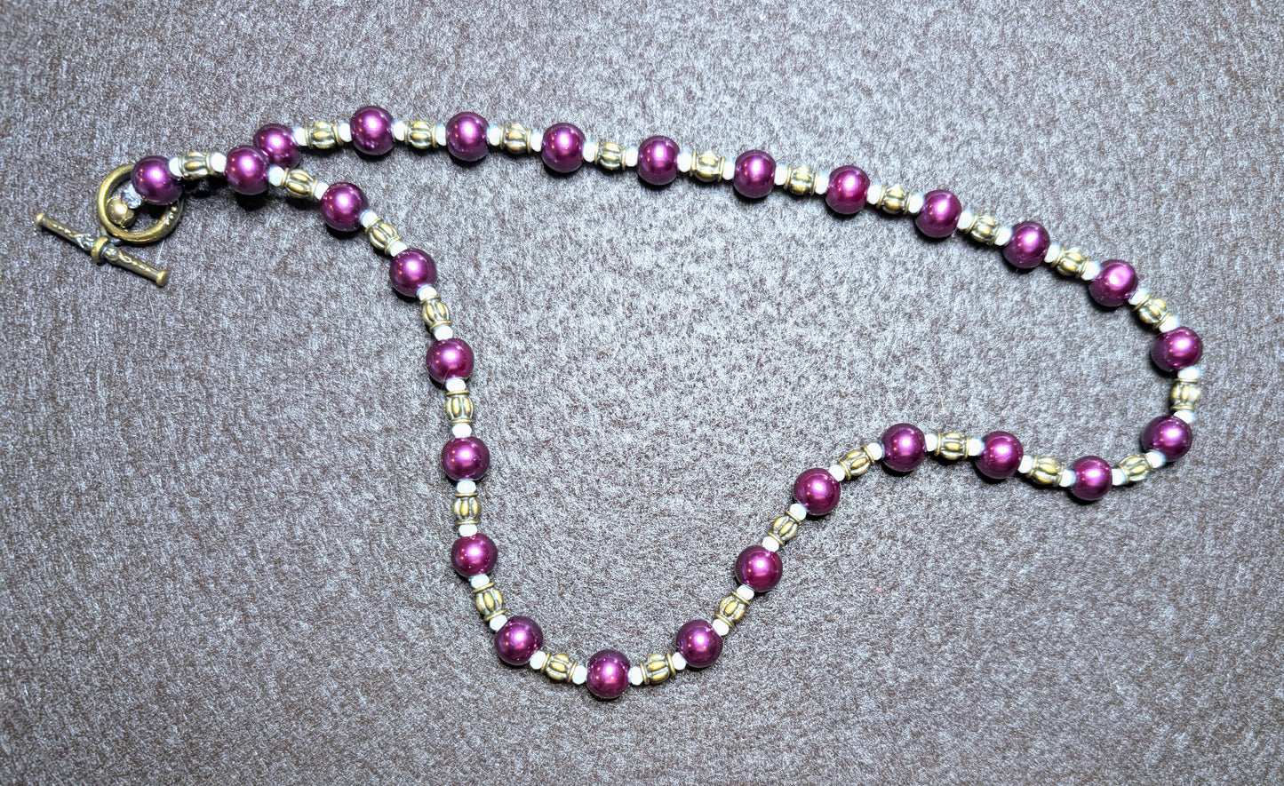 Glass Pearl Necklace