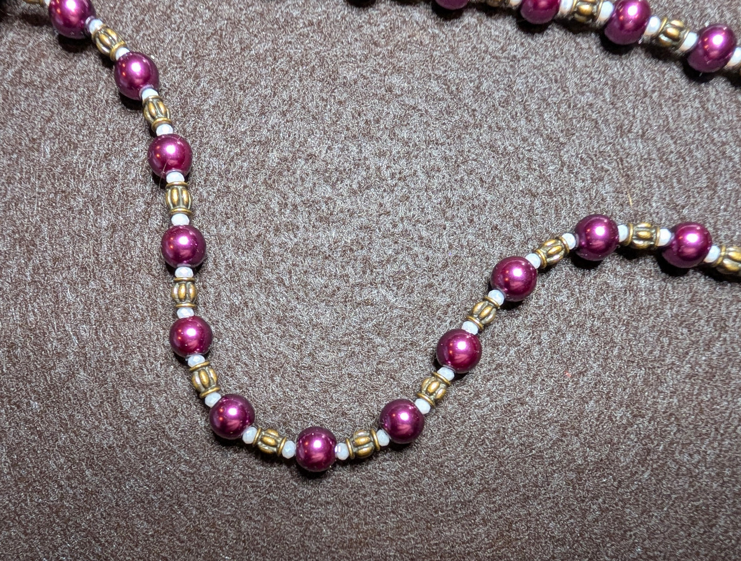 Glass Pearl Necklace
