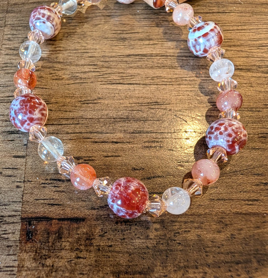 Fire Agate Bracelet
