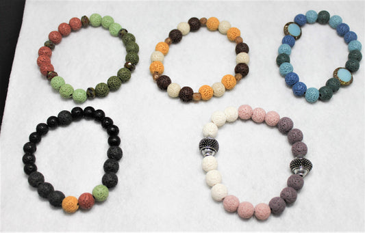 Lava Bead Bracelets