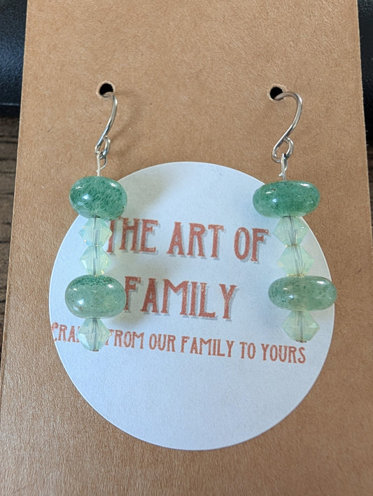 Green Aventurine Earrings