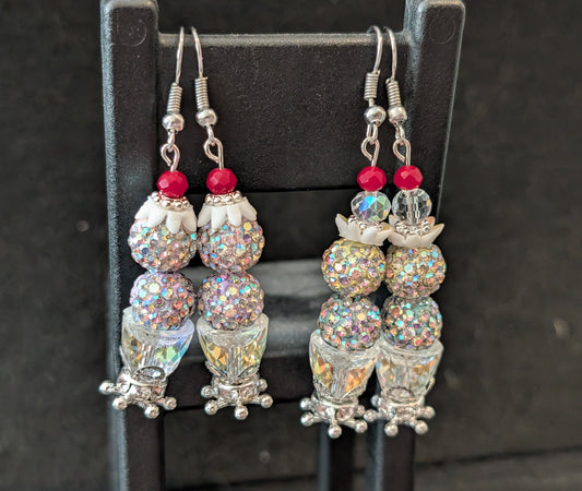 Sparkle Ice Cream Sundaes Earrings
