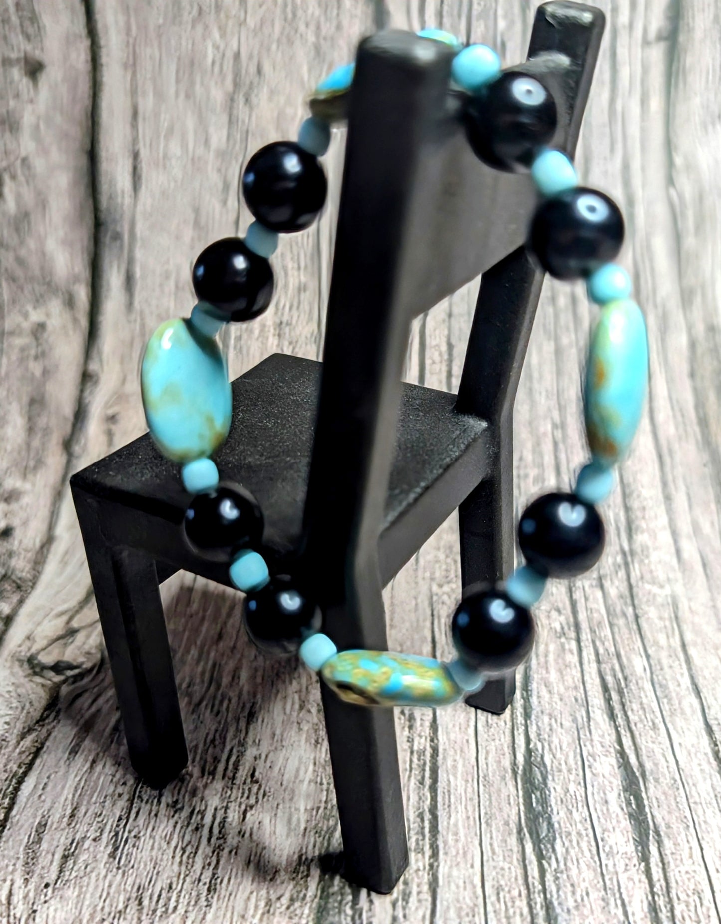 Turquoise Bead Bracelet