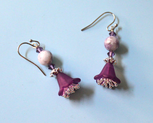 Whimsical Flower Earrings